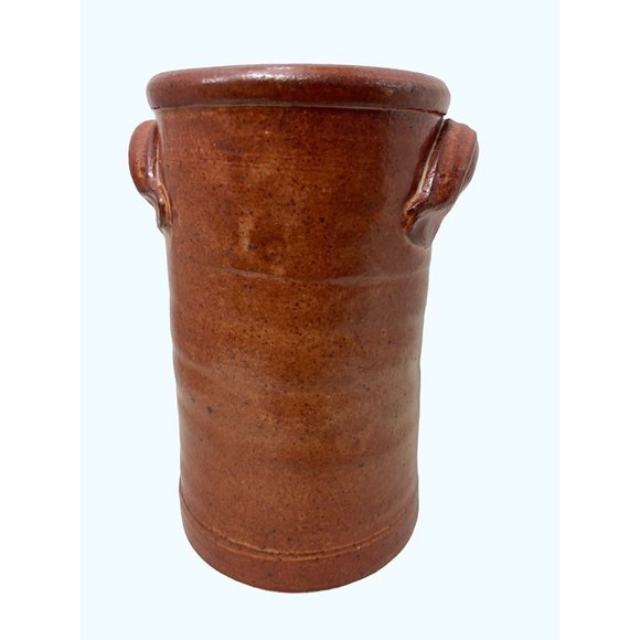 Studio Pottery Utensil Holder Kitchen Container Farm House Rustic - Picture 2 of 6